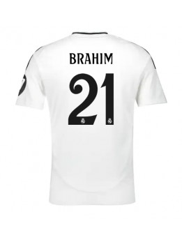 Billige Real Madrid Brahim Diaz #21 Hjemmedrakt 2024-25 Kortermet